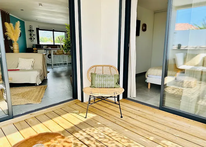 T2 « boheme » Avec Spa… Apartmán *